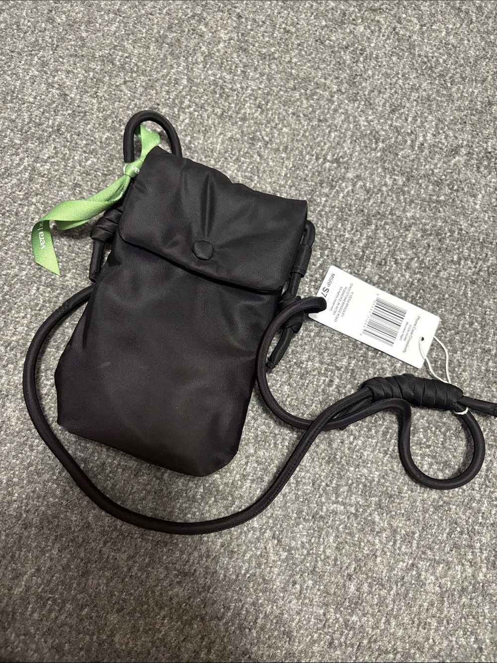Vera Bradley Black Crossbody Phone Bag